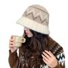Winter Knit Bucket Hat For Women With Windproof Warmth And Casual Style