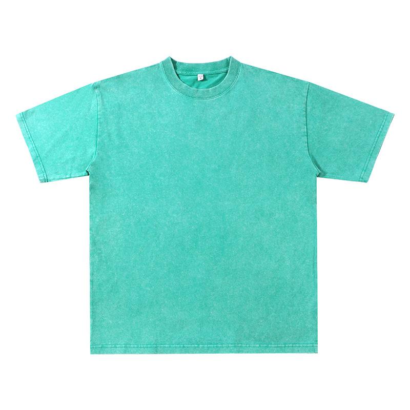 Мужская футболка Винтажная потертая и старая футболка Изношенная мужская футболка с короткими рукавами Хлопковая повседневная мужская футболка с короткими рукавами