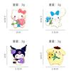 Красивые НОВЫЕ ГОРЯЧИЕ Японские Мультяшные Значки Sanrio Милый Киннаморолл Хелло Китти Булавки Аксессуары Долговечные Высокое Качество