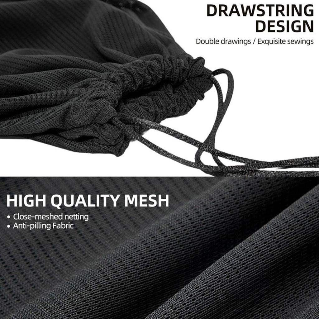Anti-clog Pump Barrier Bag for Pond Filter Box With Drawstring Water Pump Protection Mesh for Aquarium Fish Tank Accesssories