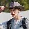 Men's Large Brim Sun Protection Hat for Fishing, Cycling, and Mountaineering