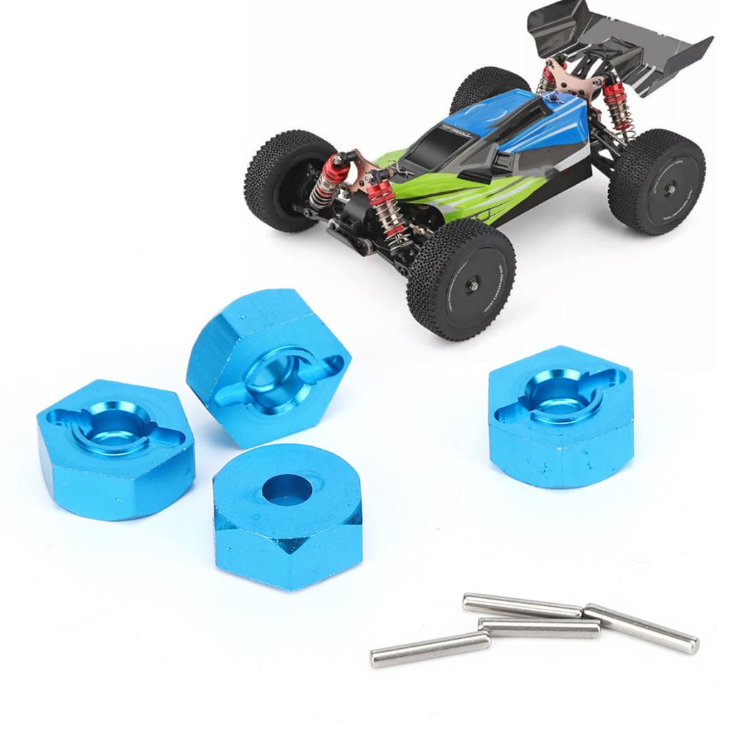 5MM Wheel Hex, Pins Fit for 1 14 144001 ruote bianche Mount Hubs Nut with kit RC CarBlue 1266B