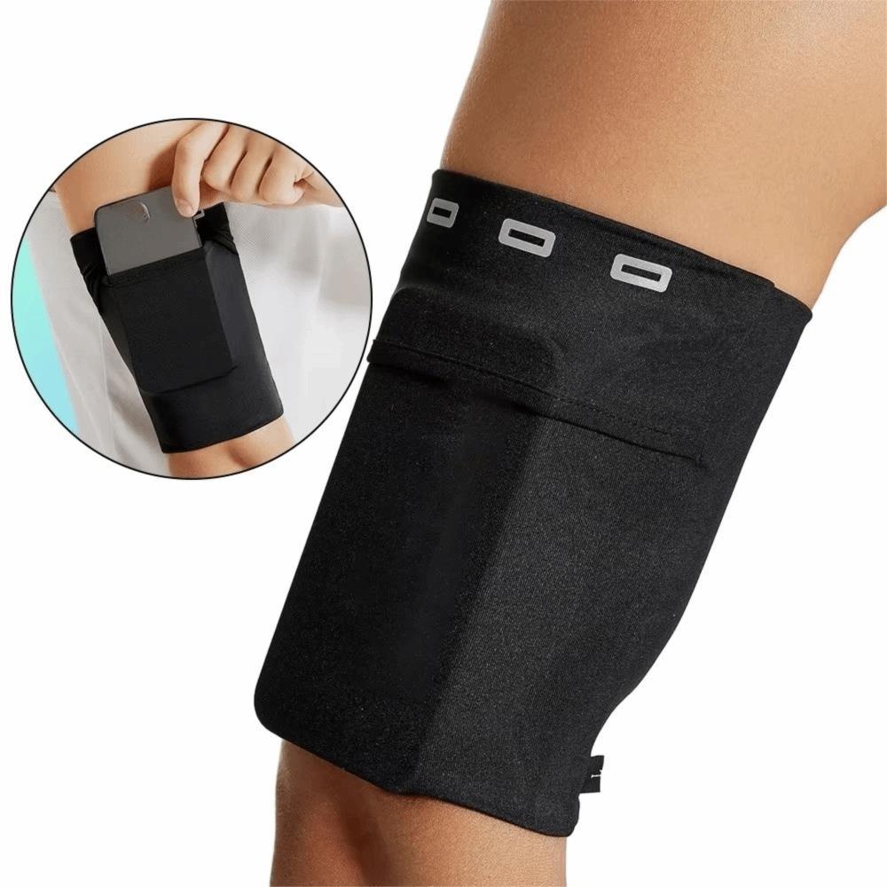 Larger Storage Space Cell Phone Arm Bands Zipper Phone Strap Armband Sports Arm Bag Biking