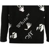 Свитшот OFF WHITE с круглым вырезом Drowning OMHE064F20KNI0011001