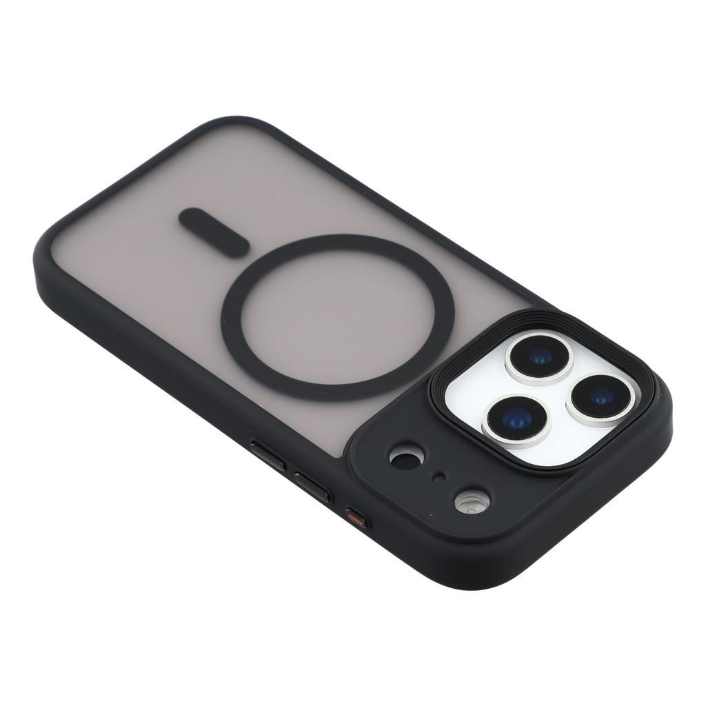 For iPhone 17 Pro Case Compatible with MagSafe TPU+PC Rubberized Finish Phone Cover