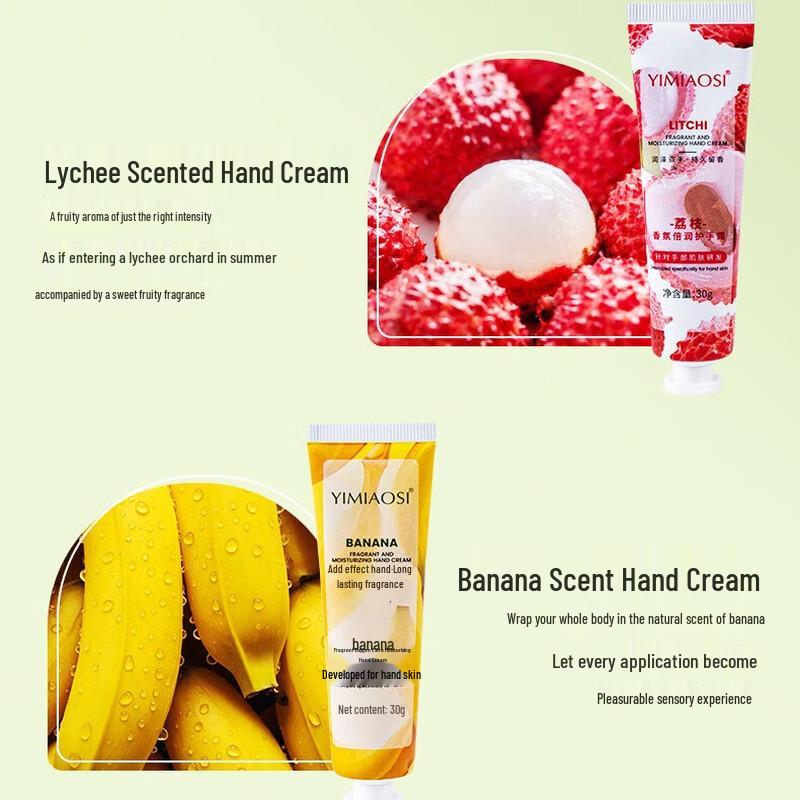 YIMIAOSI Fruit Scented Moisturizing Hand Cream