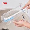 Retractable Plastic Bottle Brush For Kitchen Sink Drain Maintenance