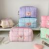Pen Bag Korean Pencil Case with Pearl Lanyard Pencil Pouch  Stationery Holder