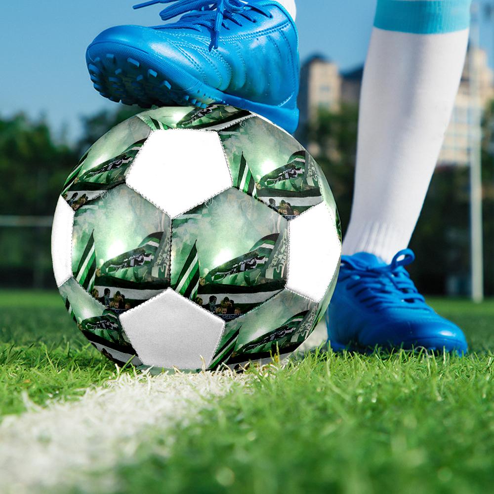 Groningen FC Soccer Ball, colorful, suitable for all ages, machine-stitched, PVC material, competition grade, durable and high bounce