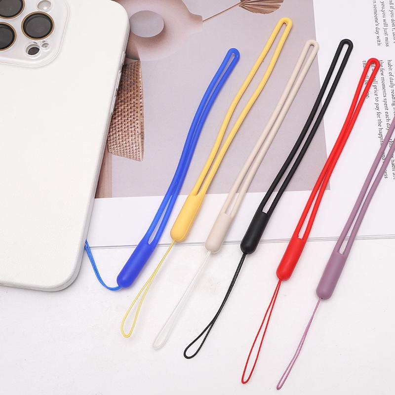 1 шт. 20 см силиконовый ремешок для мобильного телефона для DIY брелока для мобильного телефона