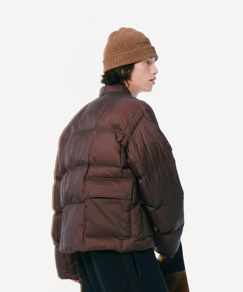 Milacode Versatile Down Jacket (Duck Down Semi Over Fit) (Blue)