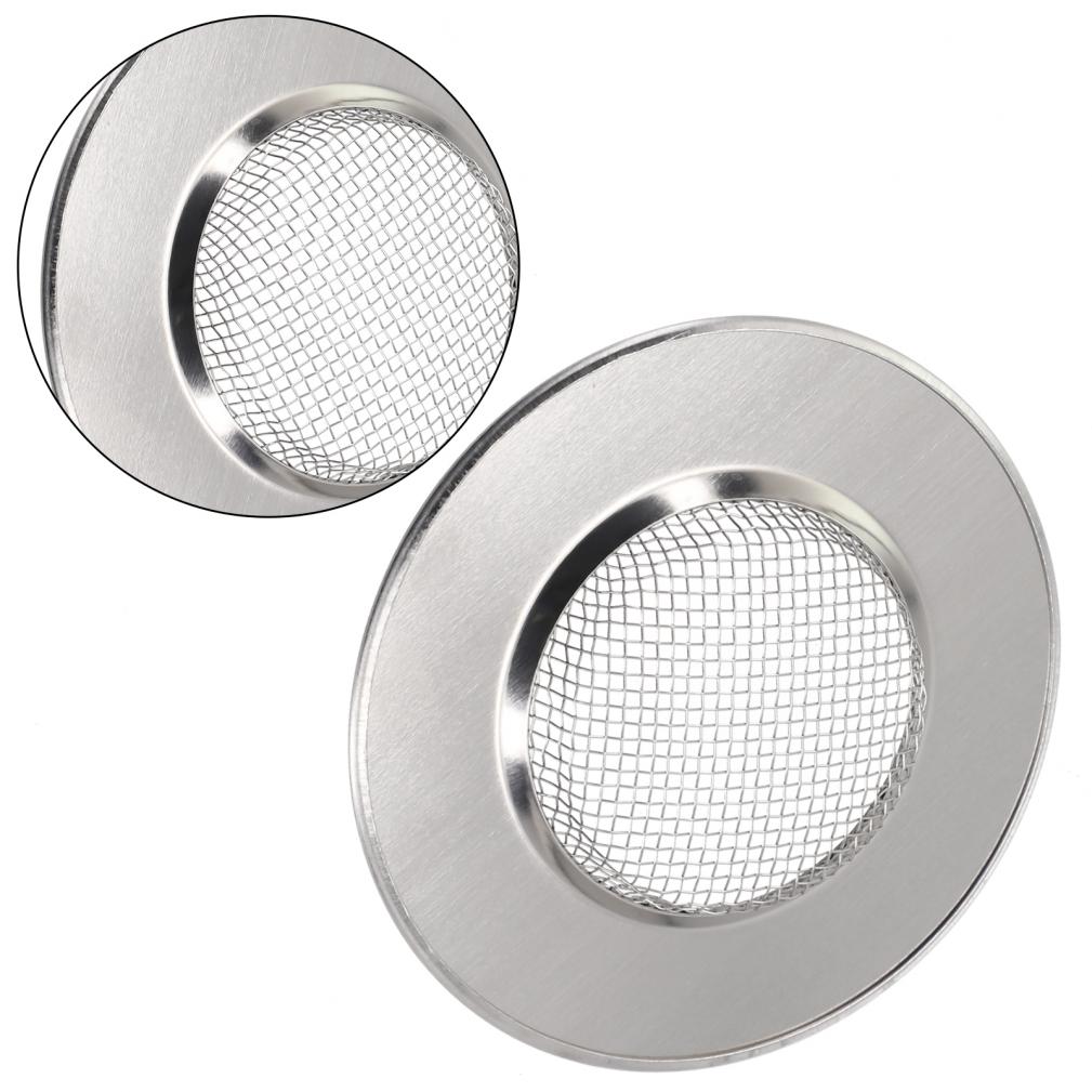 Stainless Steel Hair Trap Plug Hole Sink Strainer Clog Shower Bathroom Basin Kit
