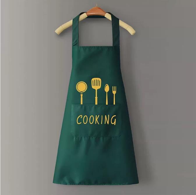 Кухонный фартук с карманами для протирки рук, водонепроницаемый и маслостойкий для приготовления пищи, выпечки, любимого шеф-повара, отлично подходит для мужчин, женщин, взрослых