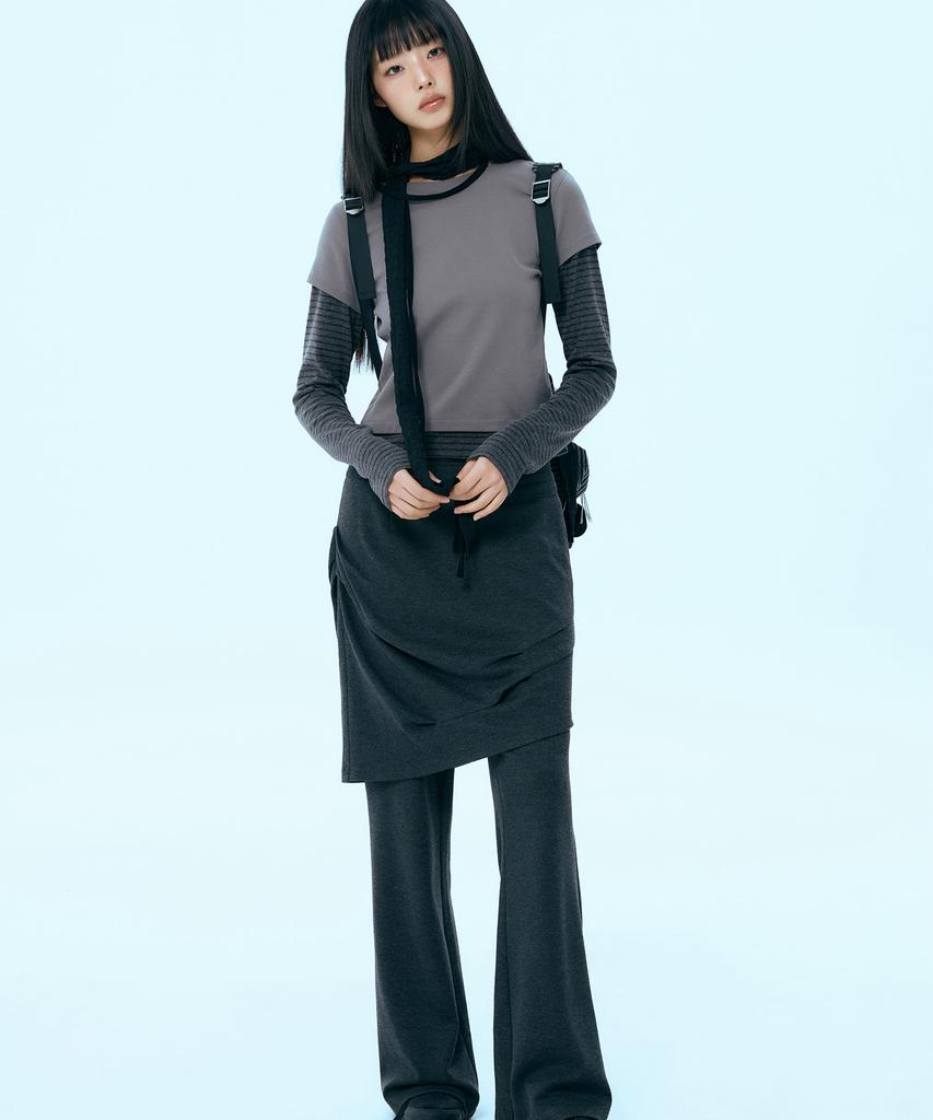 MIXXO Брюки-юбка многослойные_Miwtcg326C