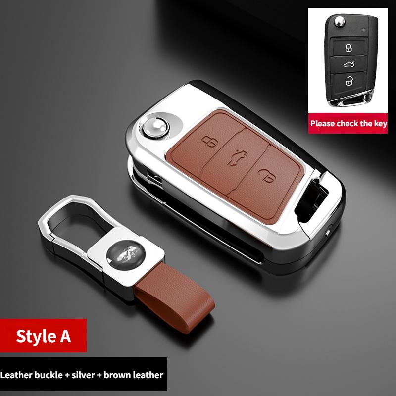 Для VW Volkswagen Polo Golf 4 5 6 7 T5 MK7 Tiguan Passat B6 B5 Skoda Octavia A5 A7 Seat Leon FR 2 Ibiza Ateca чехол для автомобильного ключа Cove