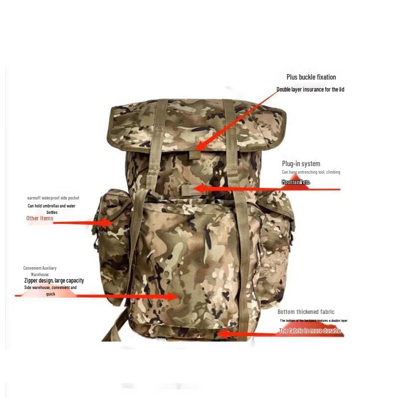 CTDX Ink Cloud Camouflage Outdoor Backpack