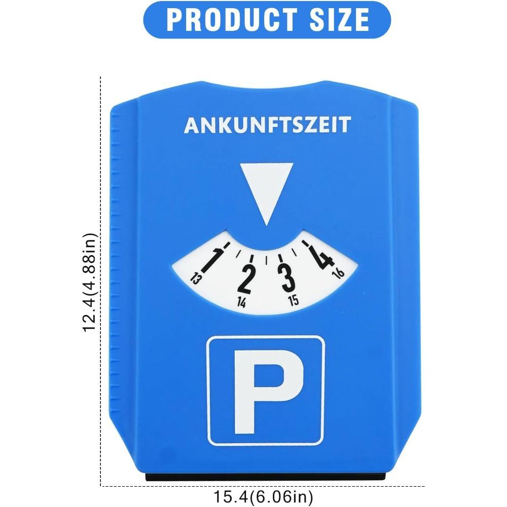 Парковочные диски Парковочный счетчик Парковочный диск для автомобилей Парковочный диск со скребком для льда для автомобилей и мотоциклов Парковочный диск Парковочный счетчик для автомобилей