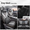 Дышащие подушки для автомобильных сидений Chery Tiggo 7 Plus 2022 года, полностью обтянутые, универсальные для всех сезонов