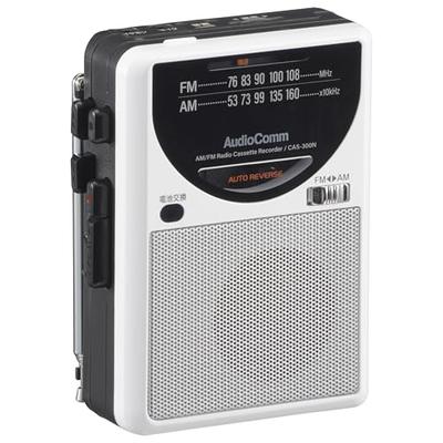 Кассетный магнитофон с радио OHM AudioComm | OHM Electric CAS-300N 03-5567