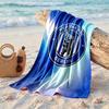 Hertha BSC FC Печатное Микрофибровое Пляжное Полотенце Быстросохнущее Впитывающее Большое Полотенце Для Пляжа Плавания Путешествий