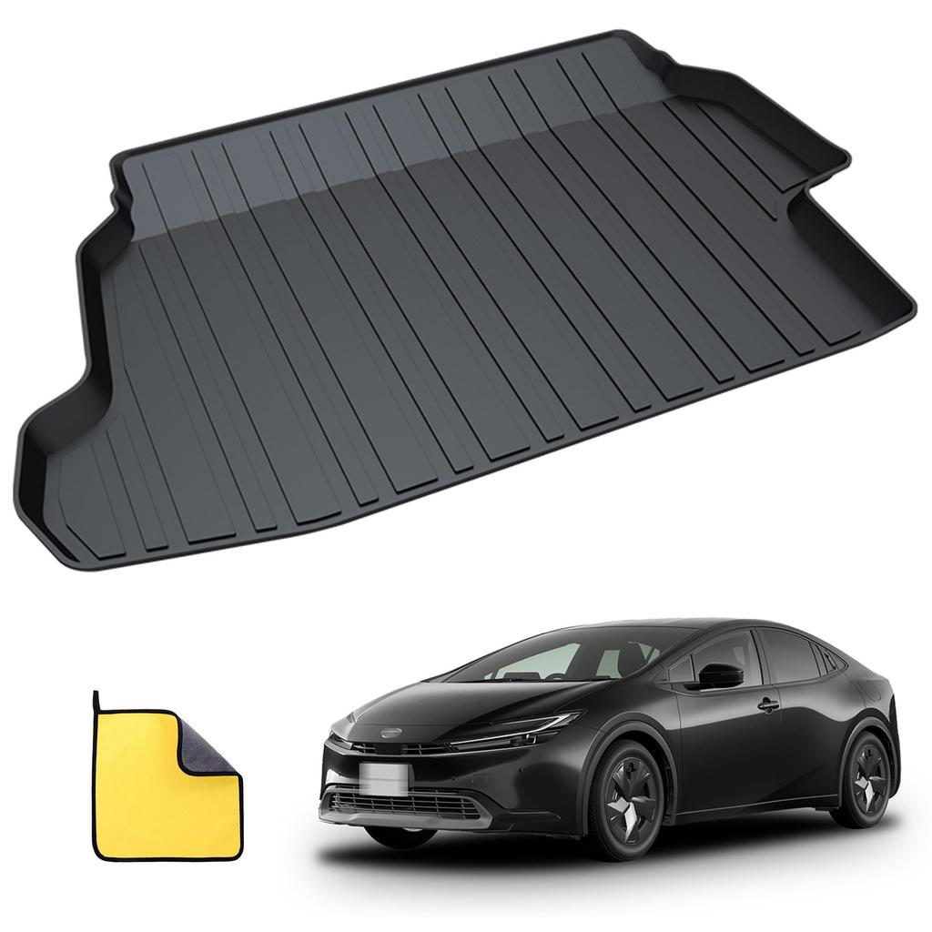 DCGLA Toyota New Prius 60 Series Luggage Mat 5th Generation ZVW60 ZVW65 MXWH60 MXWH65 2023 Cargo Mat Trunk Mat Designed Specifically for the Car Model