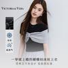 Summer "Dark Sweet Cool" Carbon Grey Three Dimensional Large Bow Short Sleeve Knitted Shirt Ice Silk Breathable Slimming Top