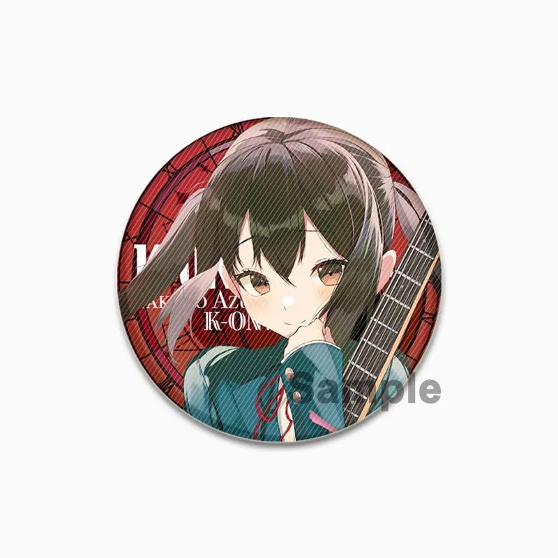 32/44/58 мм Котобуки Цумуги Хирасава Юи Акияма Мио Тайнака Рицу мультфильм значок комикс брошь булавки для одежды рюкзак ювелирные аксессуары
