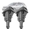 2X Wipe Washer Nozzle Jet For Kia Sportage Hyundai I20 I30 Ix35 Santa Fe Tucson