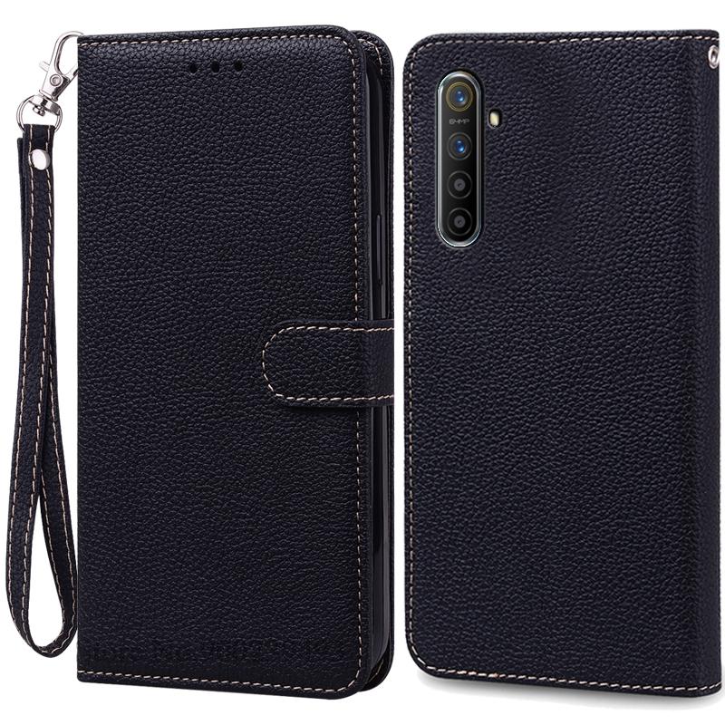 Для Realme X2 Чехол Силиконовый Мягкий Кожаный Чехол-Книжка с Кошельком Для OPPO Realme X2 Чехол Realme X 2 Чехол для Телефона Накладка Футляры