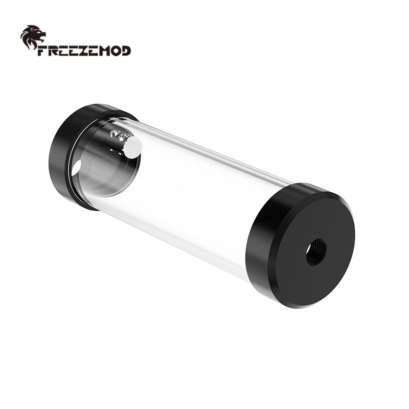 FREEZEMOD компьютерный водяной охладитель 2020 цилиндрический резервуар для воды трех отверстий крышка из POM встроенный пеногаситель. YSX-PMB