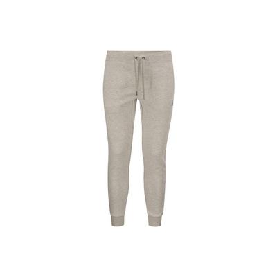Polo FW22 однотонные спортивные штаны с вышитым логотипом и эластичным поясом, с манжетами, мужские спортивные штаны, серые 710888283-003