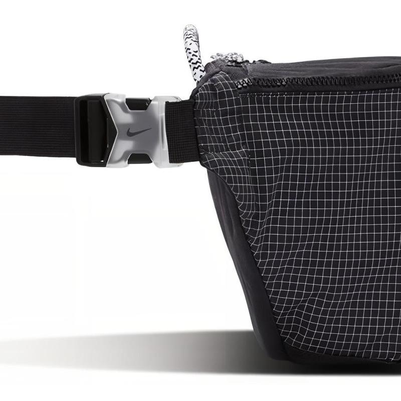 Nike Полиэстеровая сумка кроссбоди, сумка-слинг, поясная сумка обычная унисекс черная повседневная CV1411-010