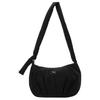 Puma Fashion Trend Zipper Closure Fabric Shoulder Crossbody Bag Women Bags Black 091479-03