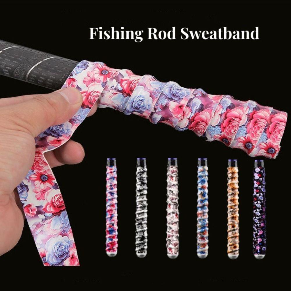 1Pcs Handlebar Wrapping Fishing Rod Grip Tape 1.5m Length Badminton Sweatband Tap Fishing