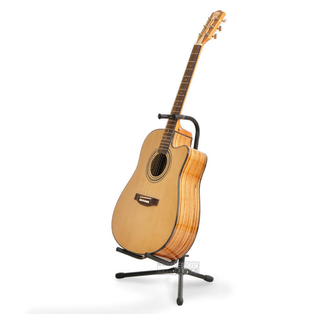 Guitar Stand Tripod Single Stand Collapsible for Acoustic, Electric guitar, Bass, Mandolins, Banjos, Ukuleles