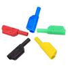 4MM Banana Plug Connector Stackable Banana Plug Wire Solder Adapter Safety Sheath  Electrical Tools