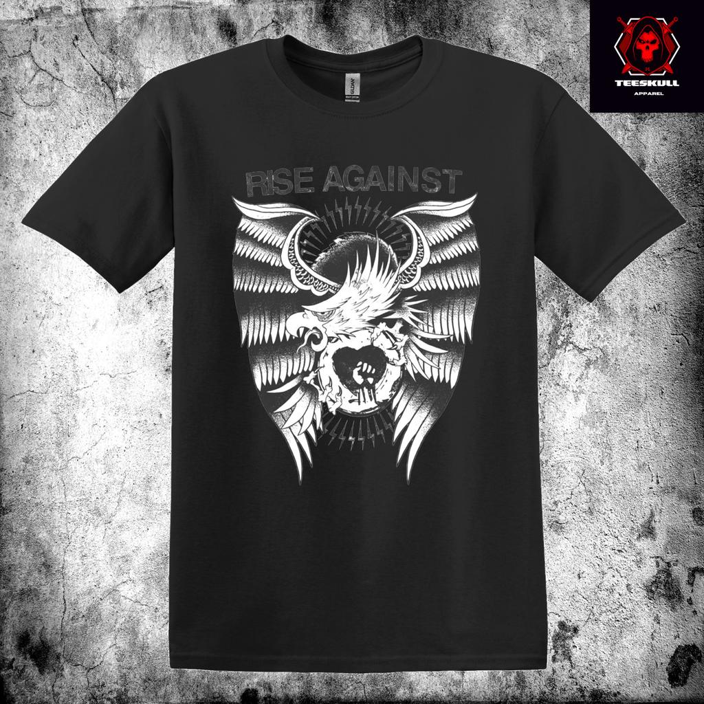 26 Rise Against Punk Rock Band Heavy Cotton Unisex T-SHIRT S-3XL Unisex T-Shirt