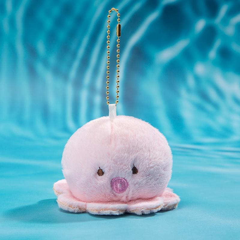 Креативный плюшевый подвеска морское животное Мультяшный краб осьминог сардина рыба-демон набитая кукла аксессуары для сумки брелок детские подарки