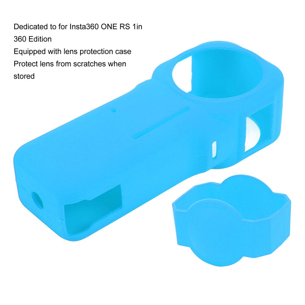 Panoramic Camera Silicone ive Case Lens Cover for NaInsta360 ONE 1in 360 Edition