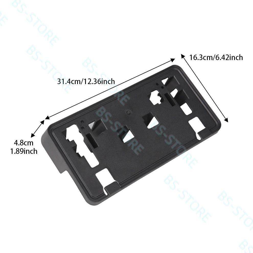 1 шт. Черная автоматическая рамка переднего номерного знака для Ford F-150 (Кроме Раптора) Двигатели V6 2.7л 3.0л 3.5л 2025 2025 2025 ML3Z-17A385-BB