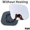 For ISUZU D-MAX DMax 2012- Car Accessories Side Rearview Lenses Mirror Reflective Glass Lens With Heating