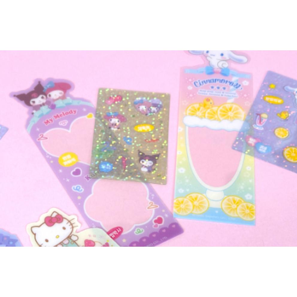 Sanrio Characters Secret Star Star Certification Shot Card Sticker