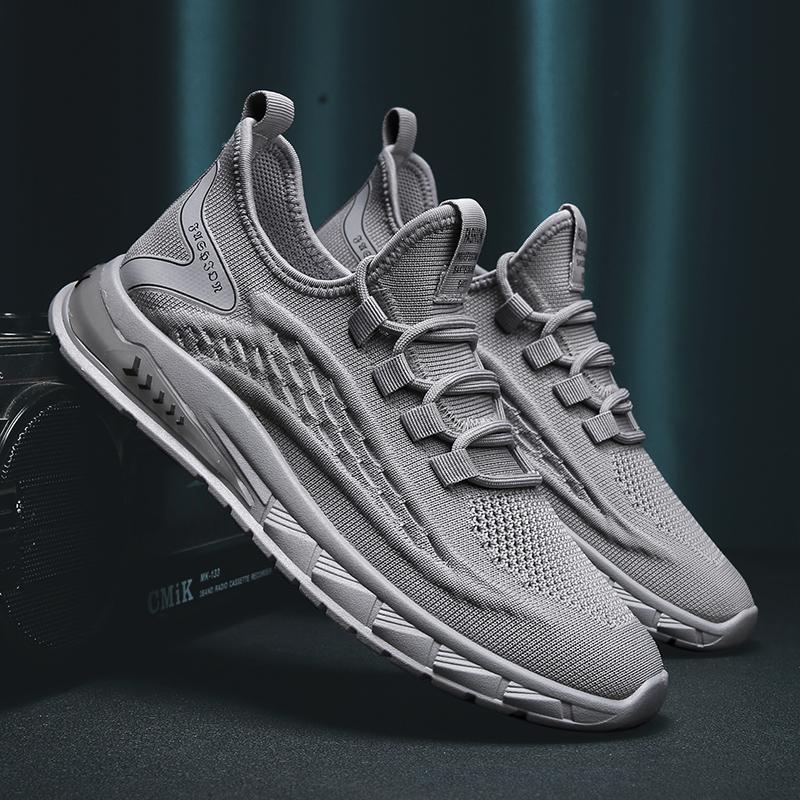 Fashion Men Shoes Ultra Light Sneakers Breathable Running Shoes Casual Shoes 2022 Walking Shoes Hollow Out Mesh Tenis Masculino