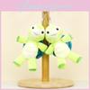 Fashionable Plush Turtle Keychain Adorable 12cm Turtle Bag Charm Cute Turtle Stuffed Animal Key Holder