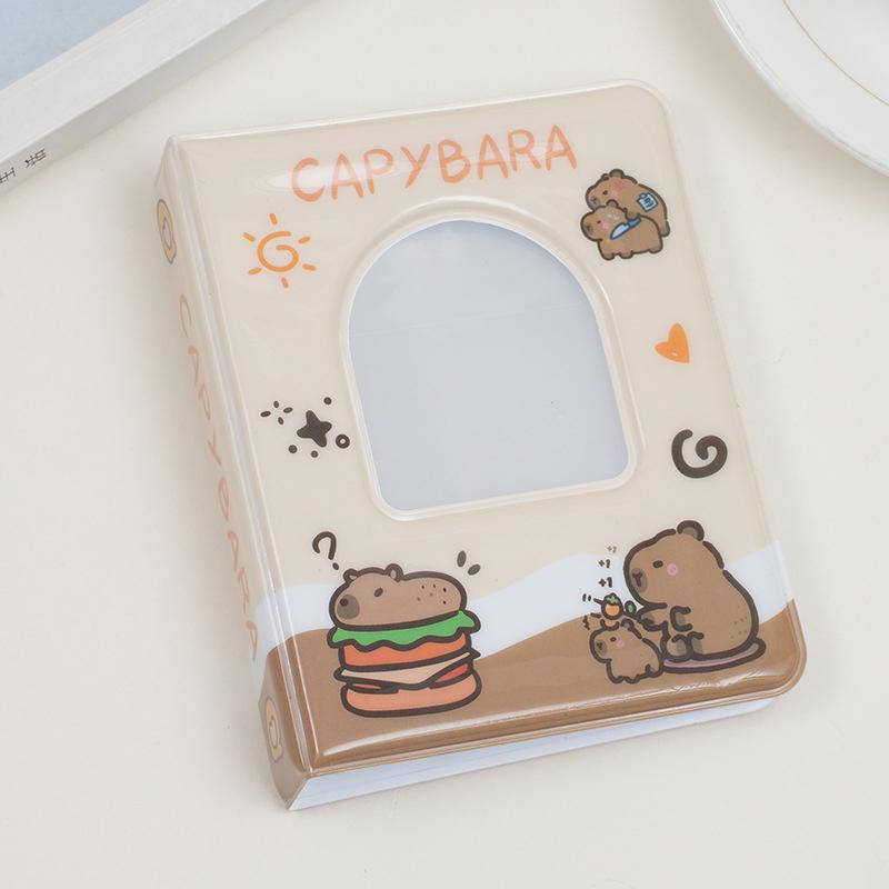 Cute Photo Album 3 Inch Love Heart Hollow Picture Storage Case Kpop Card Binder Name Card Book Photocard Holder 36 Pockets