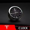 AAAIK1 Car Decoration Quartz Luminous Clock Watch For Tesla Model 3 Model S Model X Model Y Decorative Clock Car Interior Accessories