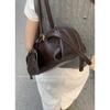 Niche Retro Bowling Bag Women's Bag 2025 New Simple Large-capacity Shoulder Bag Fashionable Underarm Bag