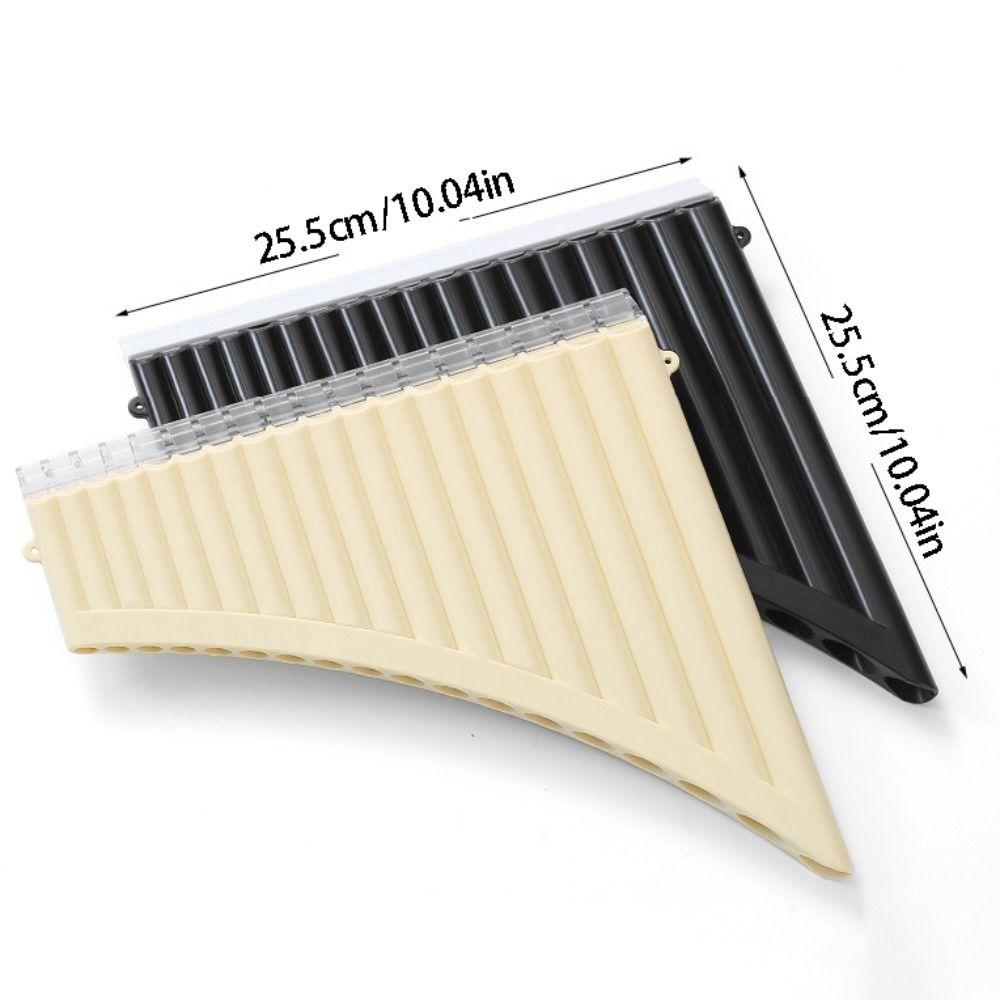 18 Pipes Pan Flute Portable Wind Instrument Beginner Friendly C Scale Panpipe Practice Instrument