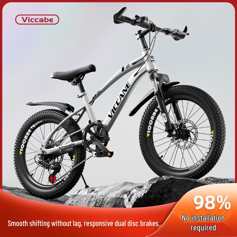 20 Inch Variable Speed Mountain Bike for Children Ages 7-11