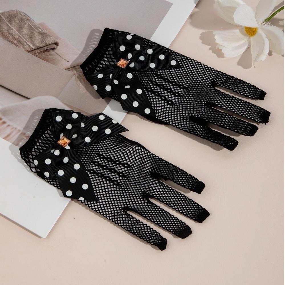 Thin Children's Wedding Gloves Short Lady Girl Glove Holiday Princess Birthday Party Gloves
